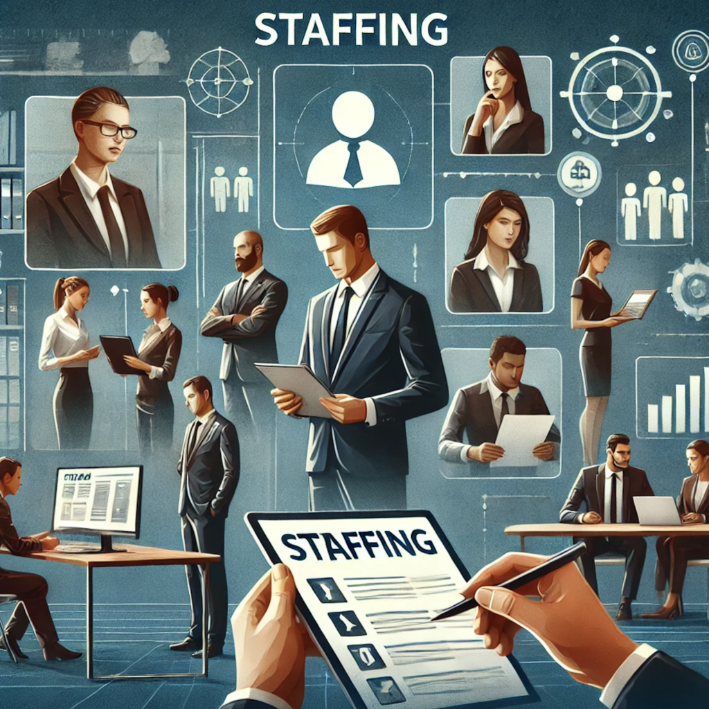 an image illustrating different types of staffing situations